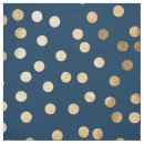 Search for navy blue and gold fabric Dot