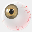 Search for scary eyeball stickers Spooky