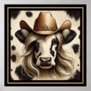 Search for funny cow posters Cowgirl