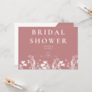 Search for white rose bridal shower invitations Modern