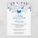 Search for blue butterfly invitations Flowers