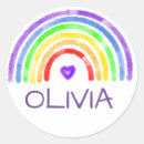 Search for rainbow name stickers Rainbows