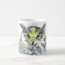Search for cute owl art mugs Illustration