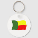Search for benin key rings Flag of benin