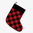 Search for buffalo plaid christmas stockings Trendy