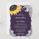 Search for burlap and purple wedding invitations Lace