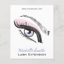 Search for eyelash extensions flyers Lashes