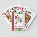 Search for santa playing cards Retro