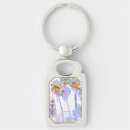 Search for water colours key rings Palm trees