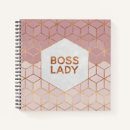 Search for boss lady notebooks Typography