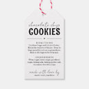 Search for christmas cookie gift tags Chocolate chip cookies