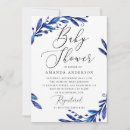 Search for navy baby shower invitations Blue