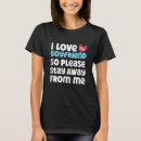 Search for romantic womens tshirts Boyfriend