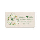 Search for magnolia return address labels Rustic