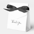 Search for black ribbon favour boxes Modern