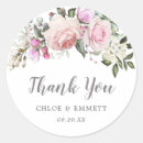 Search for white and pink wedding stickers Elegant