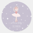 Search for ballerina baby shower stickers Ballet