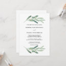 Search for olive wedding invitations Watercolor
