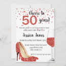 Search for heels invitations 50th
