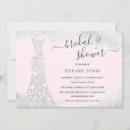 Search for diamond bridal shower invitations Silver