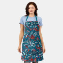 Search for abstract graphic aprons Blue