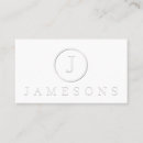 Search for monogram logo business cards Minimalist