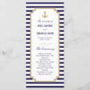Search for nautical wedding programs Modern