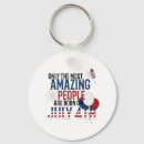 Search for july birthday key rings Patriotic