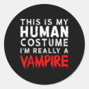 Search for vampire costume stickers Ghost