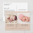 Search for twin pregnancy announcement postcards Minimalist