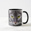 Search for pet portraits mugs Cat lover