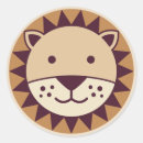Search for smiling animal stickers Jungle