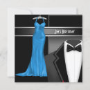 Search for school formal invitations Black