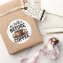 Search for coffee quote stickers Espresso lover
