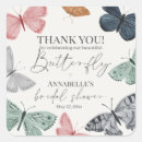 Search for butterfly bridal shower stickers Girl baby shower