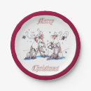 Search for funny christmas paper plates Whimsical