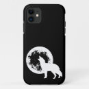 Search for red wolf iphone cases Full moon