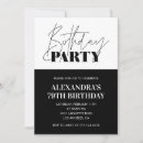 Search for bold birthday invitations Simple