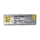 Search for barn wood return address labels Sunflower