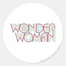 Search for rainbow logo stickers Wonder woman