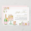 Search for cake and champagne invitations Floral