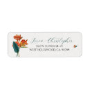 Search for fancy return address labels Modern