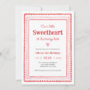 Search for sweetheart party invitations Pink and red