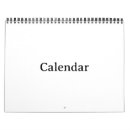 Search for blank calendars Work