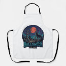 Search for howling wolf aprons Halloweenparty