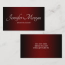 Search for burgundy business cards Design