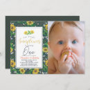 Search for sunflower photo invitations Floral
