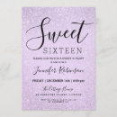 Search for daughter sweet 16 invitations Glitter