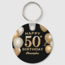 Search for happy 50th key rings Birthday party
