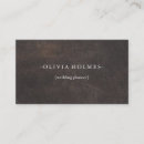 Search for leather look business cards Stylish